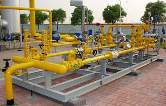 City Gas Line Distribution